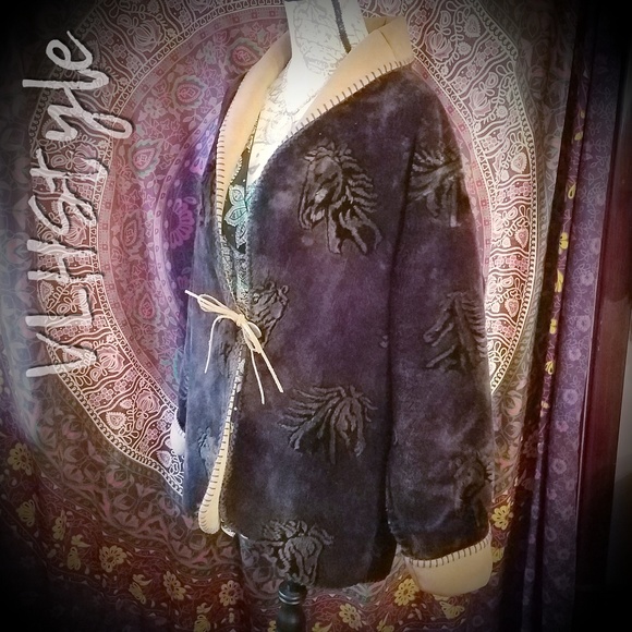 Vintage Jackets & Blazers - A Horse Lover's Dream Faux Fur Vintage Coat